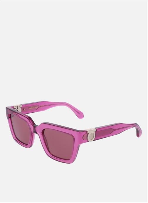 Salvatore Ferragamo Lunettes de soleil femme rose