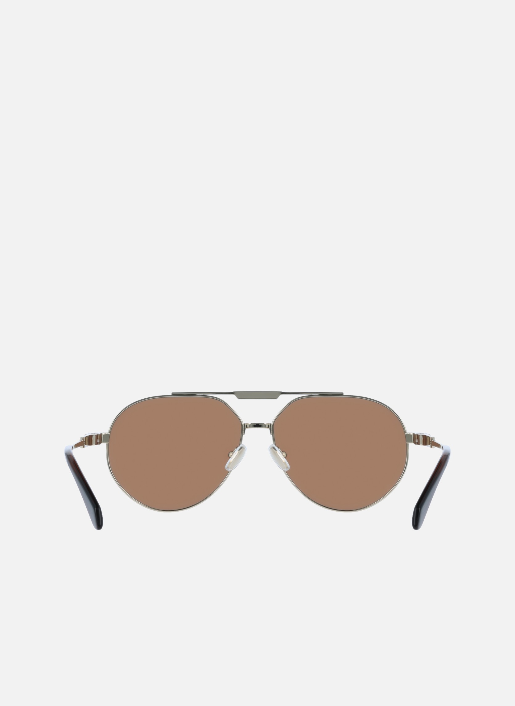 Lunettes de soleil homme or et bronze Salvatore Ferragamo Lunettes de soleil homme or et bronze Or