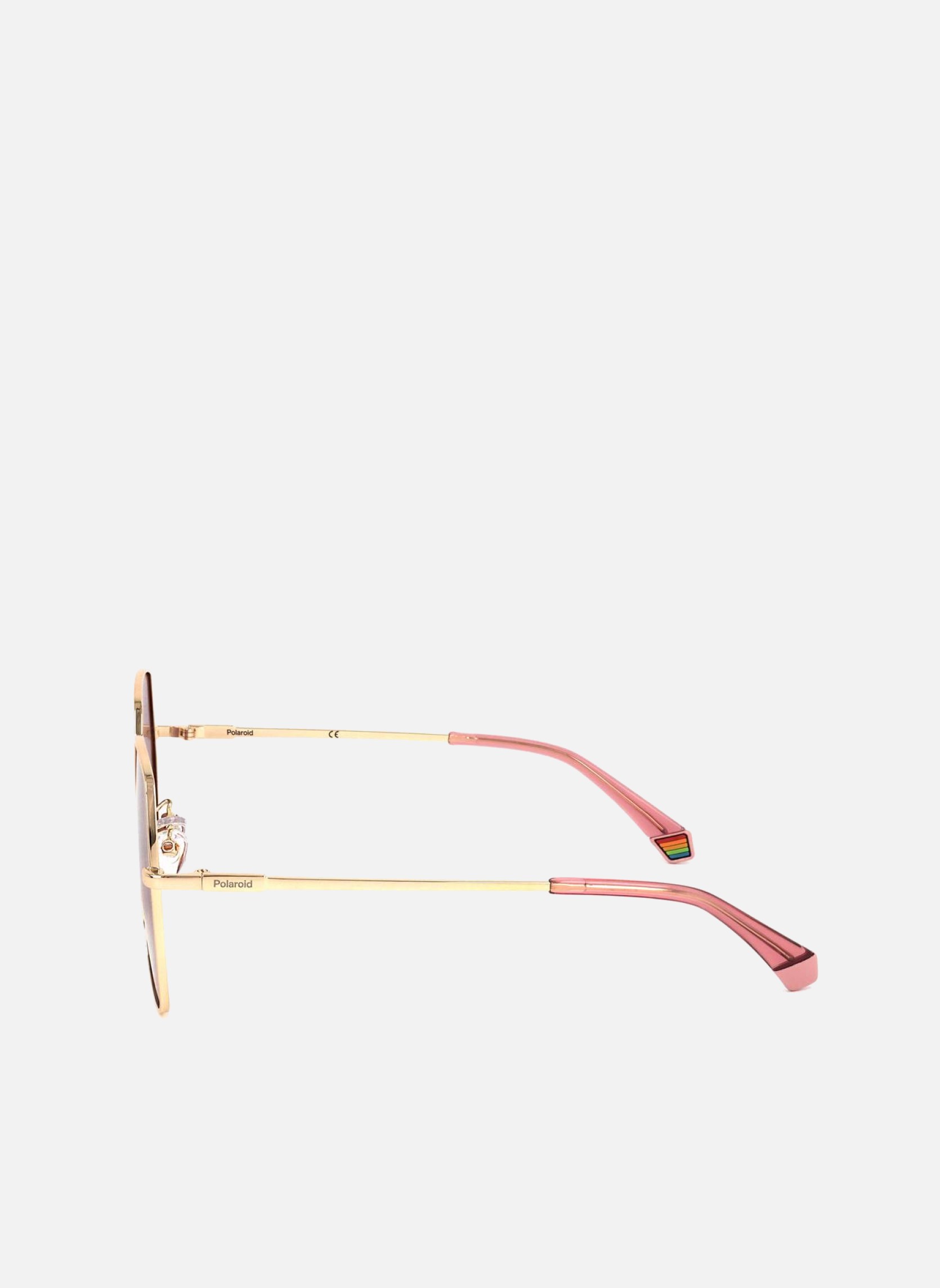 Lunettes de soleil femme or et bronze Polaroid Lunettes de soleil femme or et bronze Or