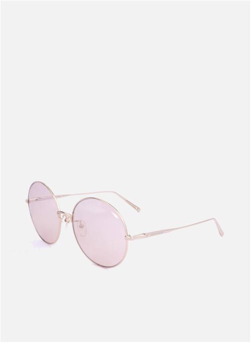 Longchamp Lunettes de soleil homme or et bronze
