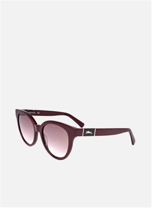 Longchamp Lunettes de soleil femme rouge