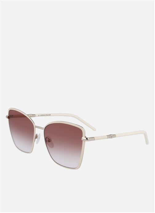 Longchamp Lunettes de soleil femme blanc