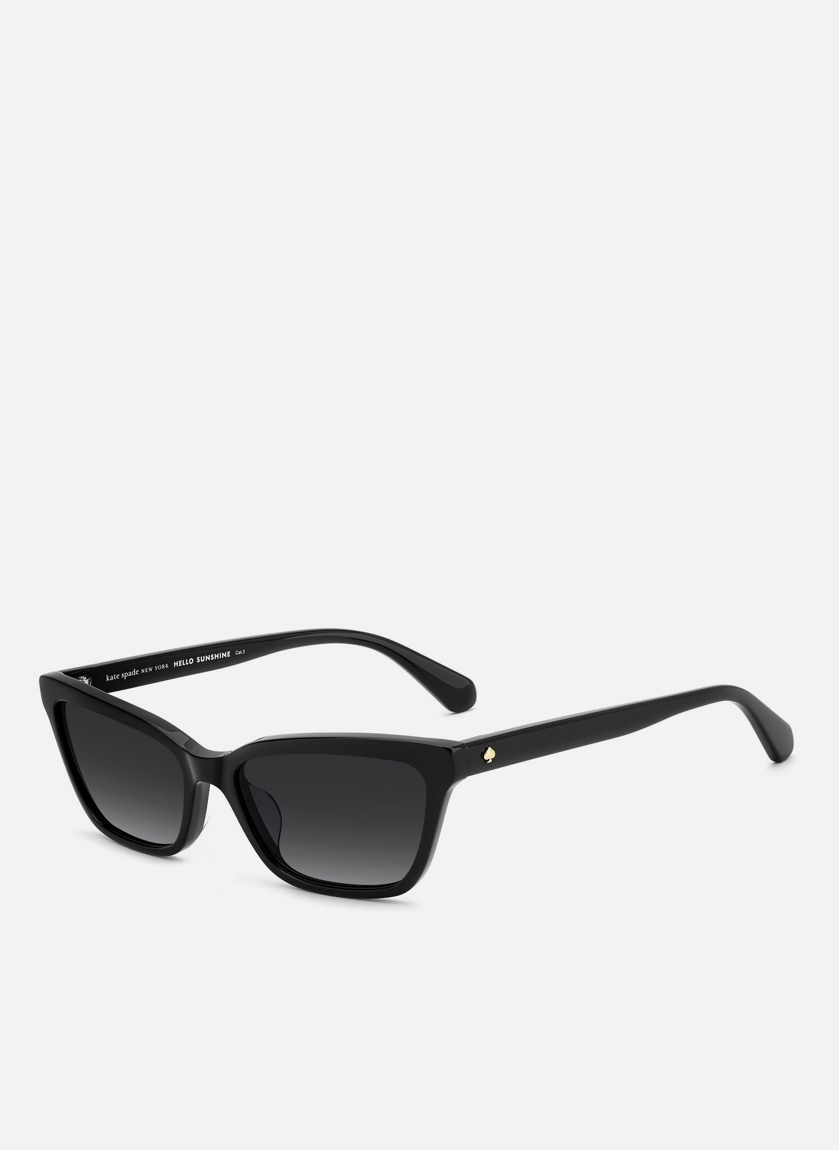 Lunettes de soleil femme noir Kate Spade Lunettes de soleil femme noir Noir