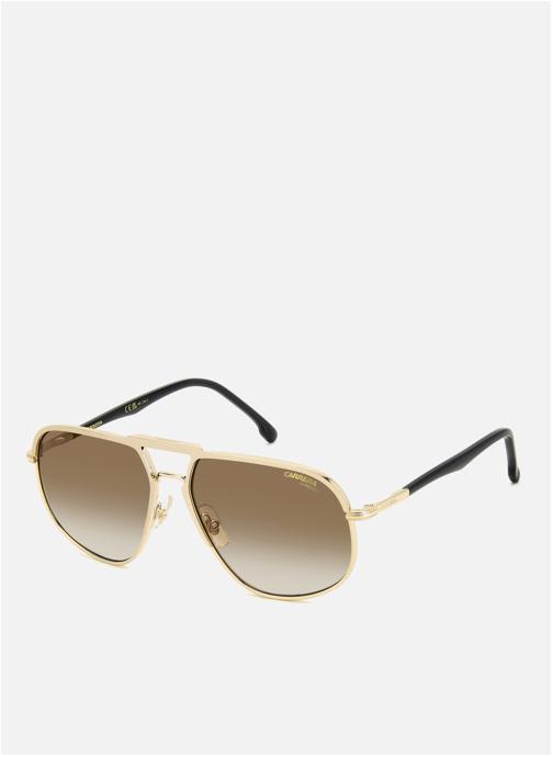 Carrera Lunettes de soleil homme or et bronze