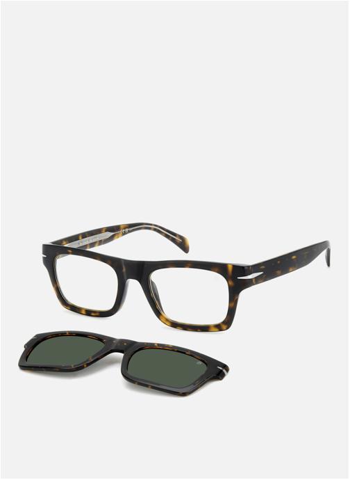 David Beckham Lunettes de soleil homme marron