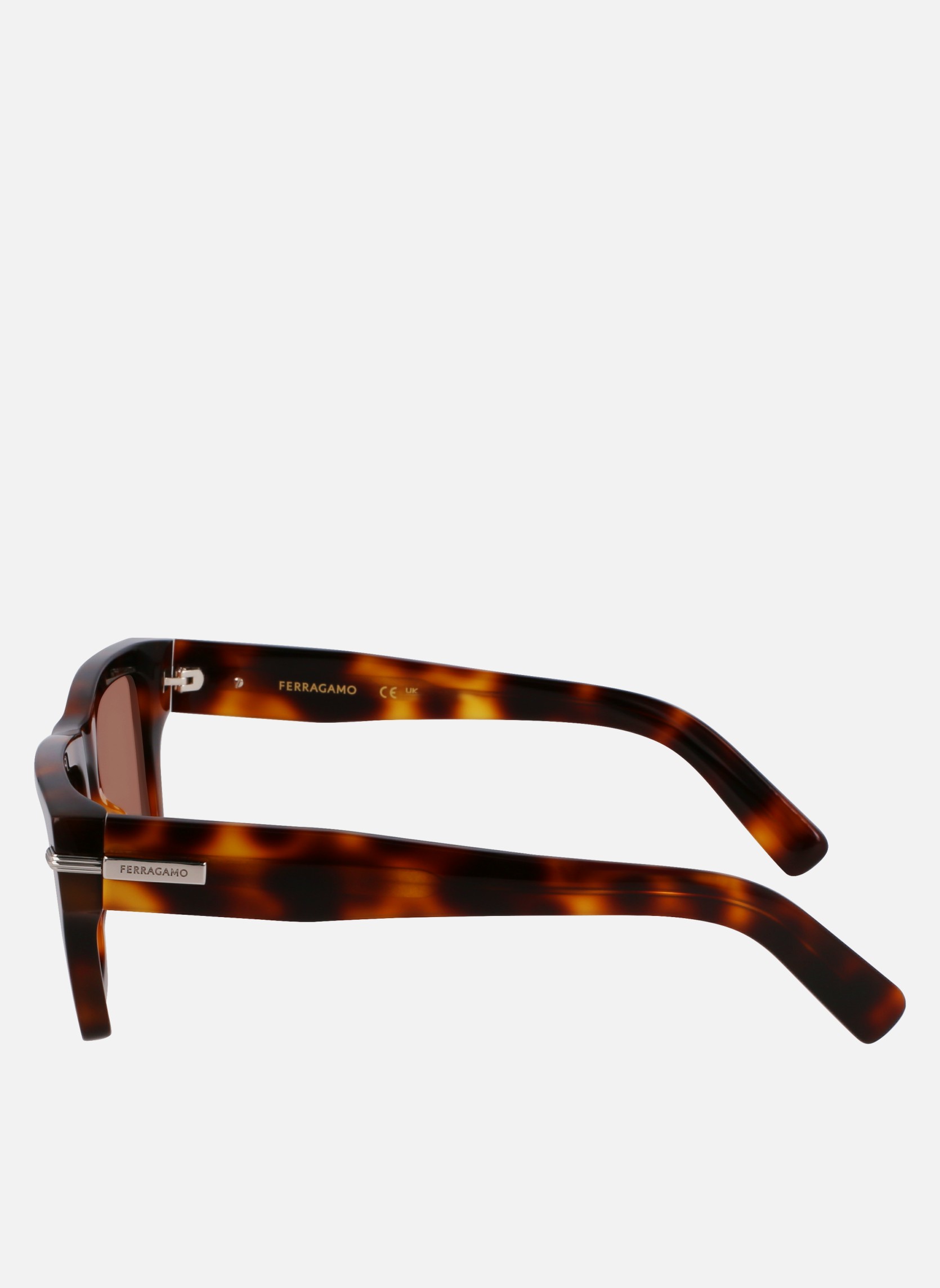 Lunettes de soleil homme marron Salvatore Ferragamo Lunettes de soleil homme marron Marron