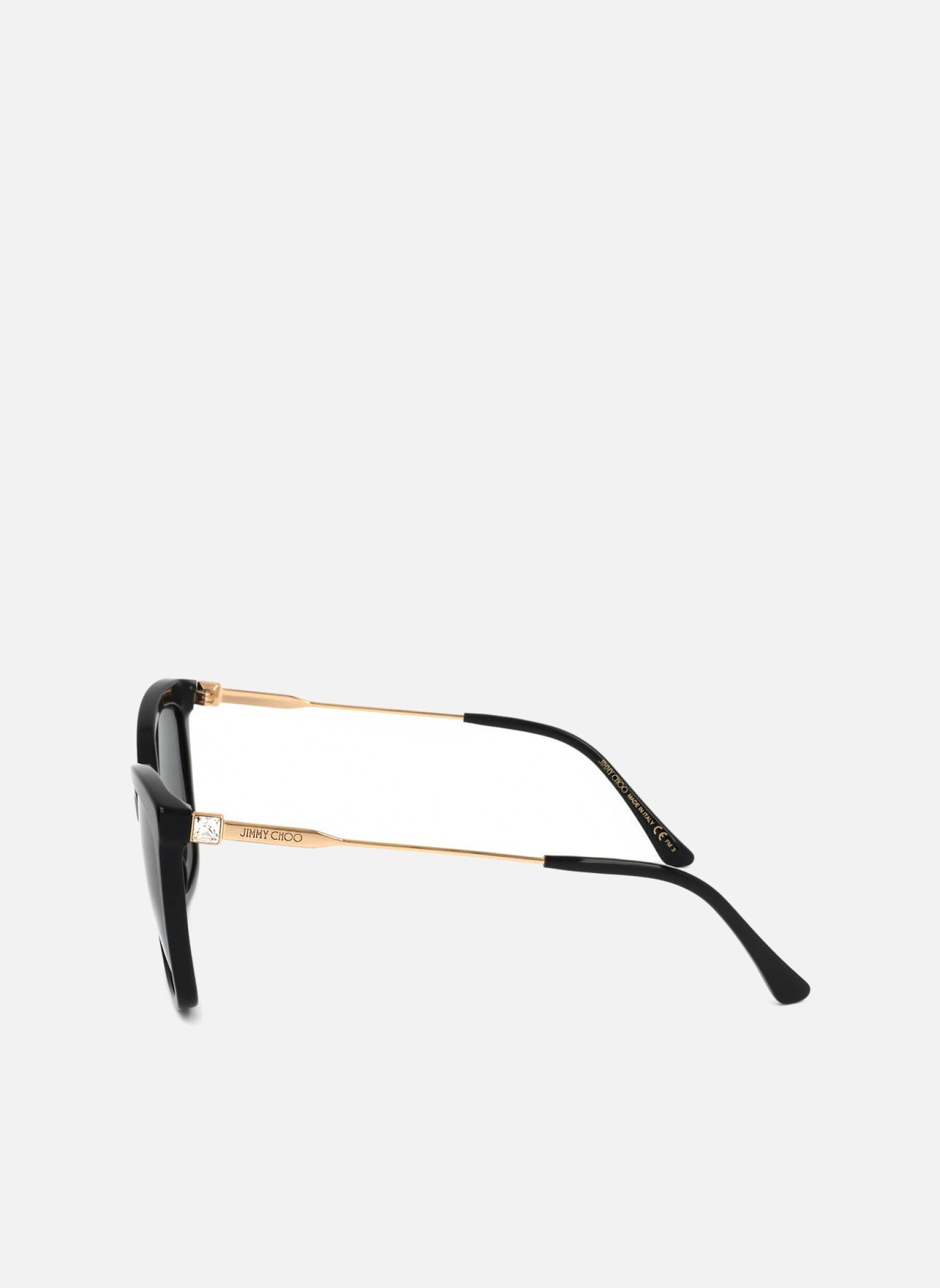 Lunettes de soleil femme noir Jimmy Choo Lunettes de soleil femme noir Noir