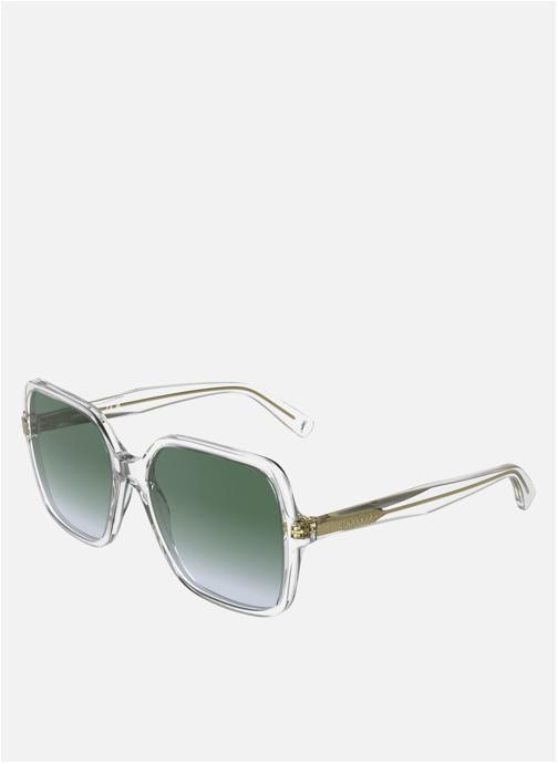 Longchamp Lunettes de soleil femme transparent