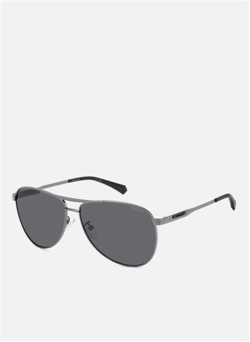Polaroid Lunettes de soleil homme argent