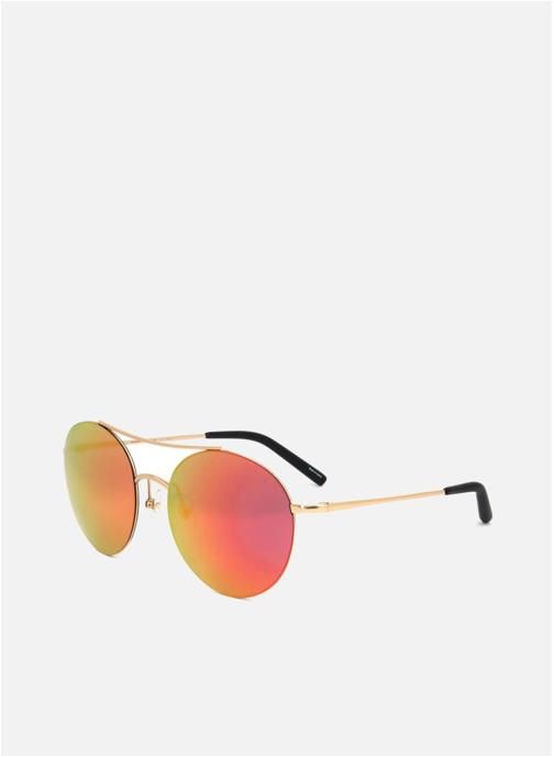 Linda Farrow Lunettes de soleil femme or et bronze