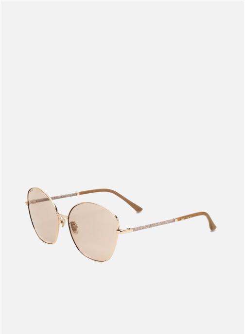 Jimmy Choo Lunettes de soleil femme or et bronze