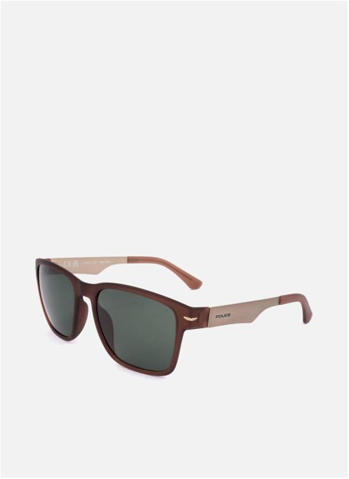 Police Lunettes de soleil homme marron