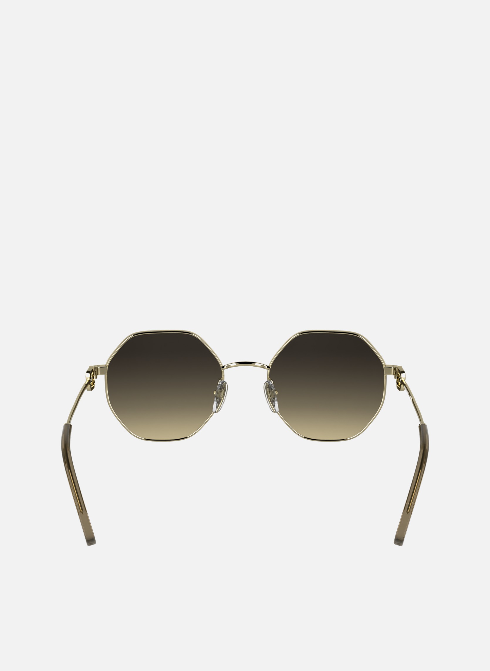 Lunettes de soleil femme or et bronze Longchamp Lunettes de soleil femme or et bronze Or