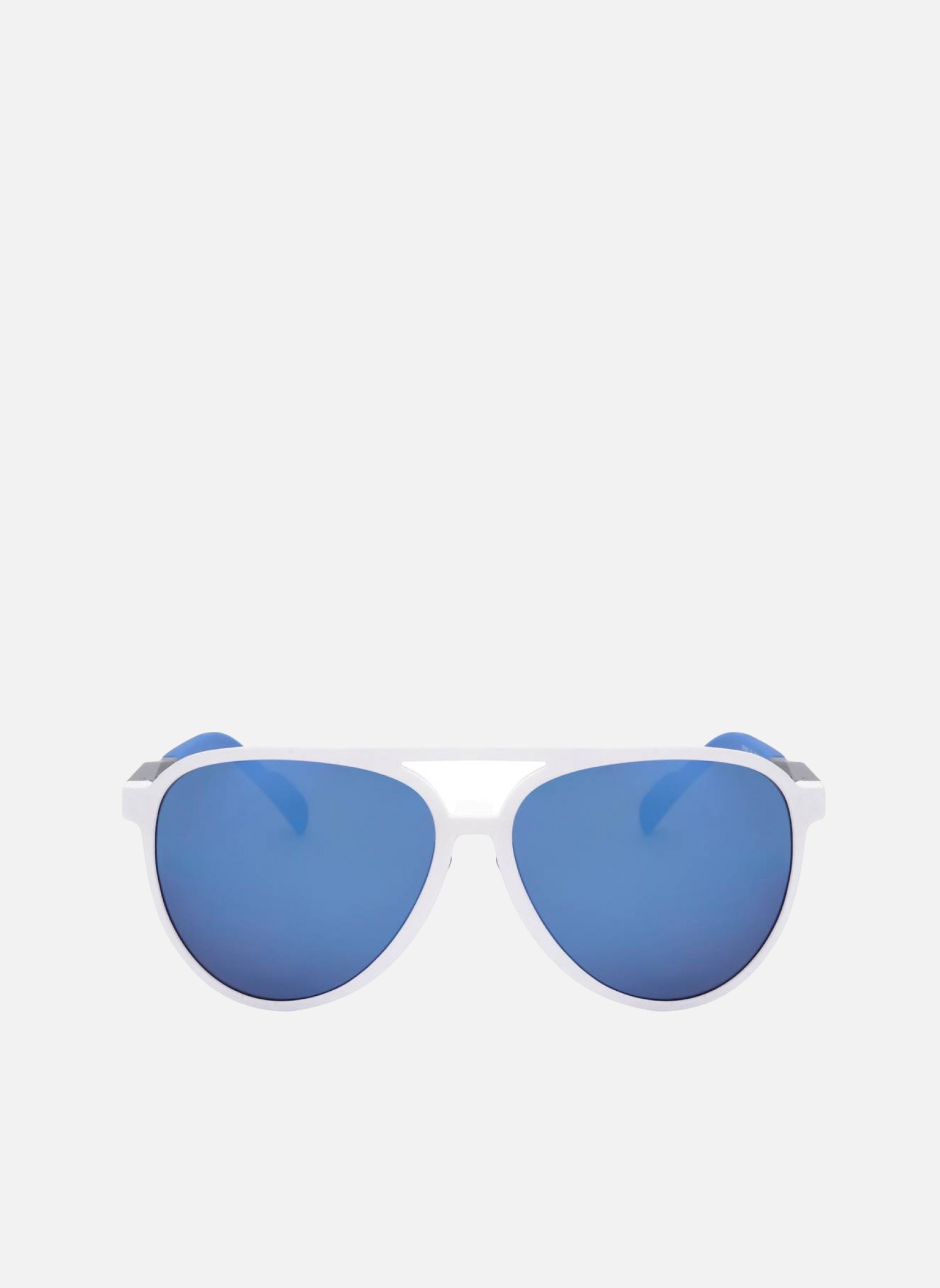 Lunettes de soleil homme blanc Adidas Sport Lunettes de soleil homme blanc Blanc
