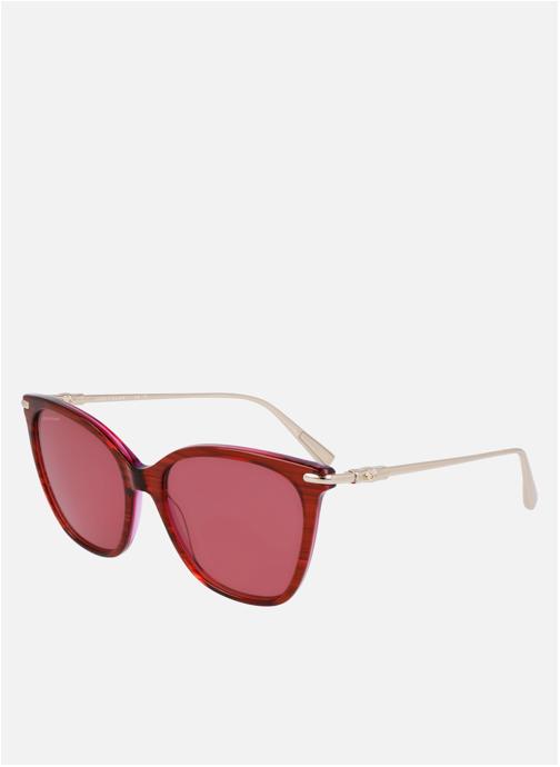 Longchamp Lunettes de soleil femme rouge