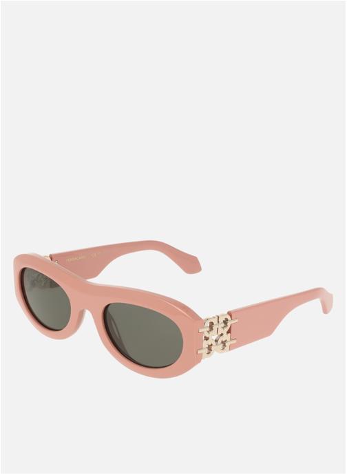 Salvatore Ferragamo Lunettes de soleil femme rose