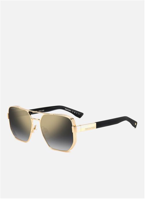 Dsquared2 Lunettes de soleil homme or et bronze