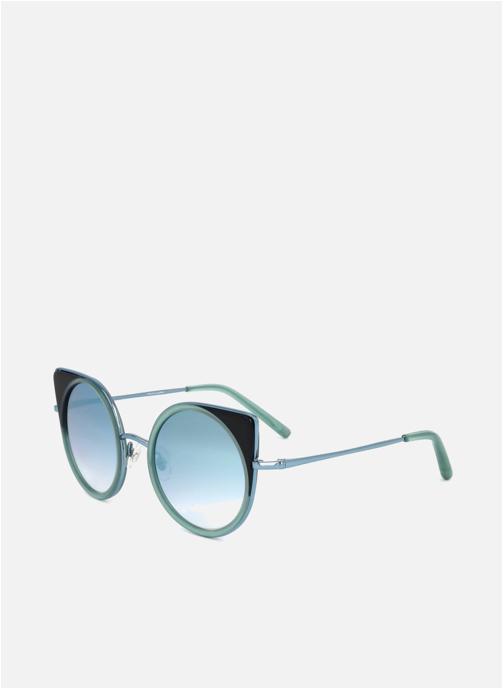 Linda Farrow Lunettes de soleil femme vert