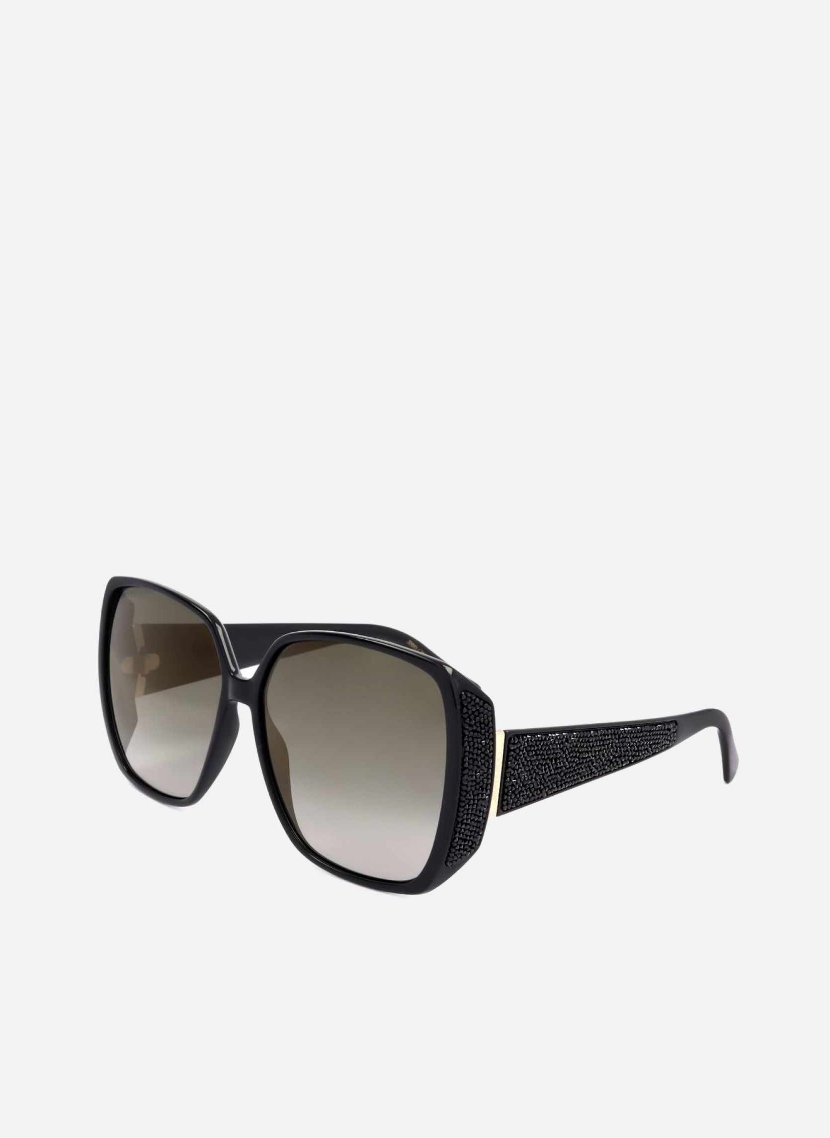 Lunettes de soleil femme noir Jimmy Choo Lunettes de soleil femme noir Noir