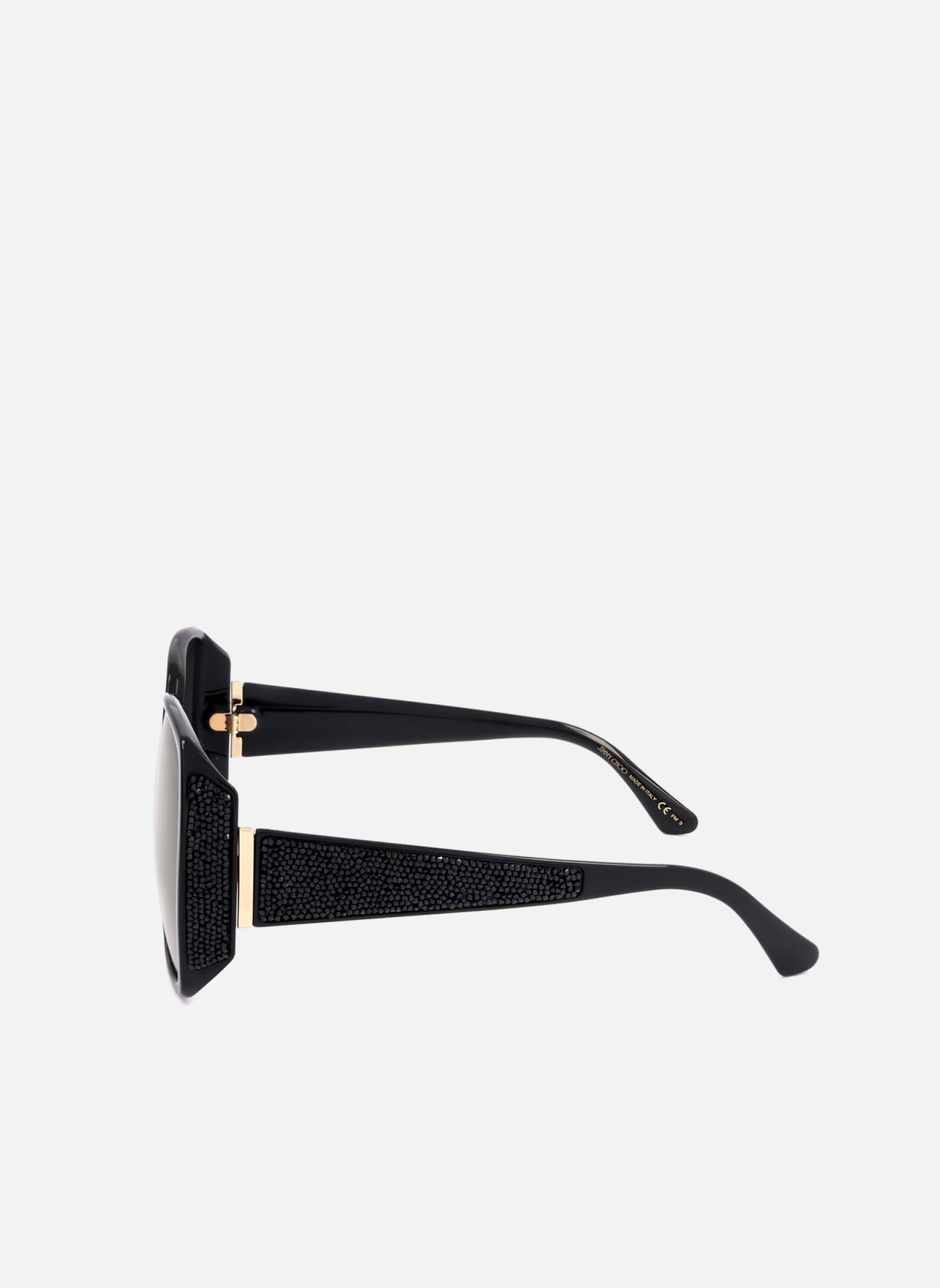 Lunettes de soleil femme noir Jimmy Choo Lunettes de soleil femme noir Noir
