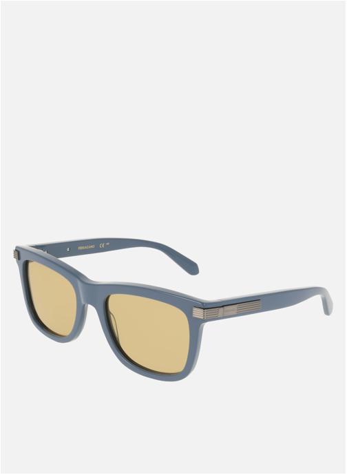 Salvatore Ferragamo Lunettes de soleil homme bleu