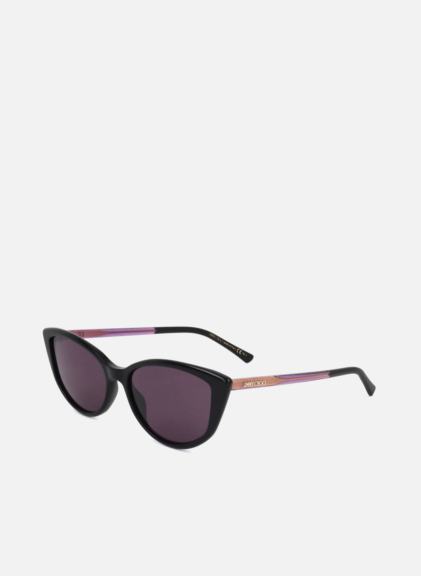Lunettes de soleil femme noir Jimmy Choo Lunettes de soleil femme noir Noir