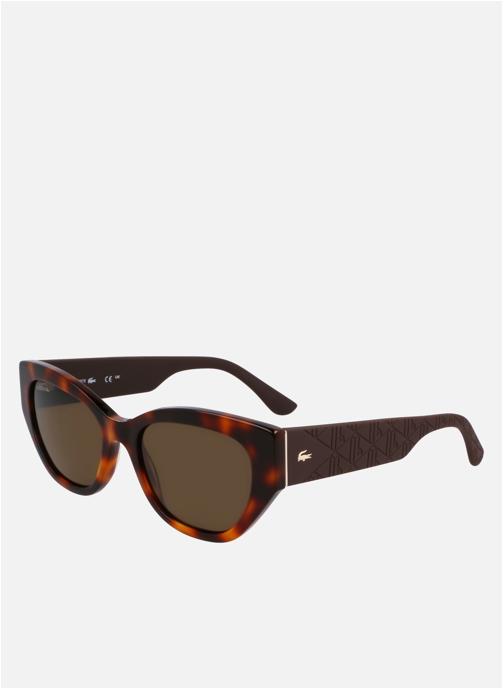 Lacoste Lunettes de soleil femme marron