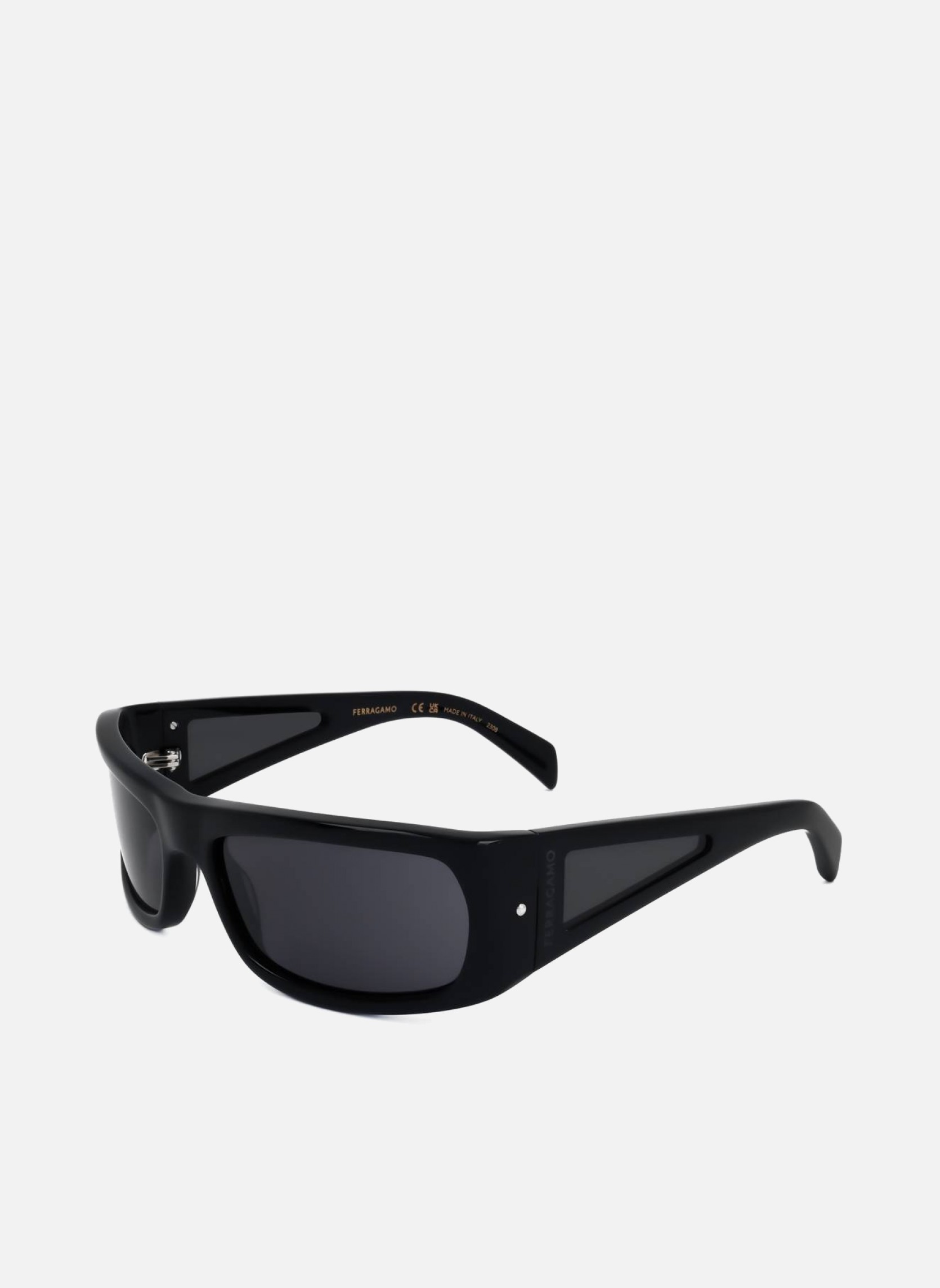 Lunettes de soleil homme noir Salvatore Ferragamo Lunettes de soleil homme noir Noir