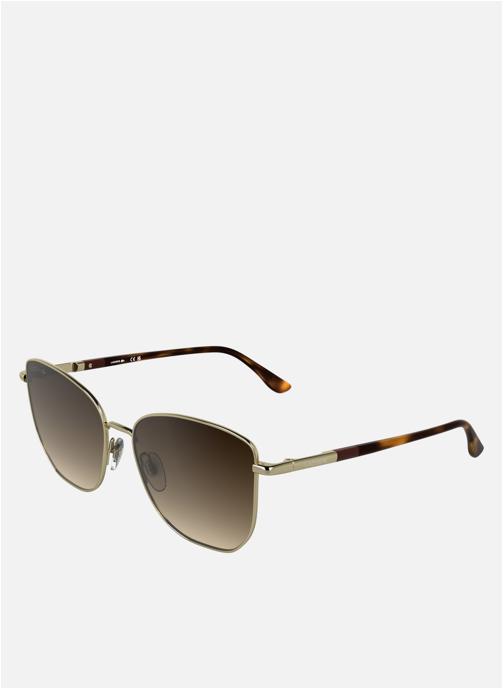 Lacoste Lunettes de soleil femme or et bronze