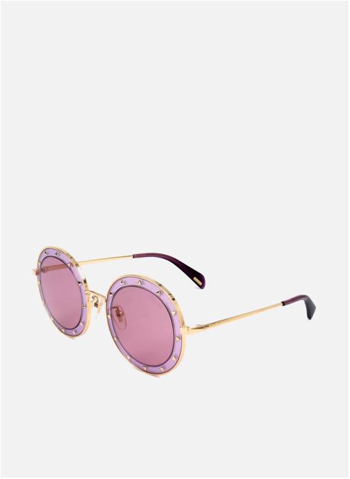 Police Lunettes de soleil femme or et bronze