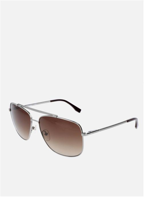 Lacoste Lunettes de soleil homme argent