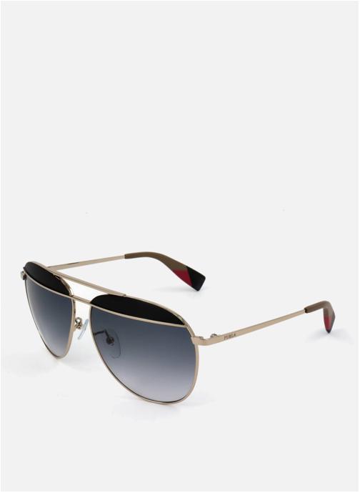 Furla Lunettes de soleil femme or et bronze