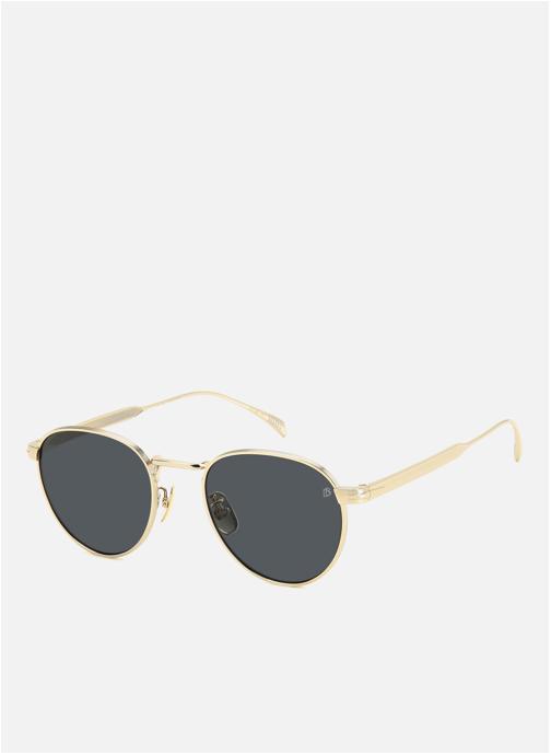 David Beckham Lunettes de soleil homme or et bronze
