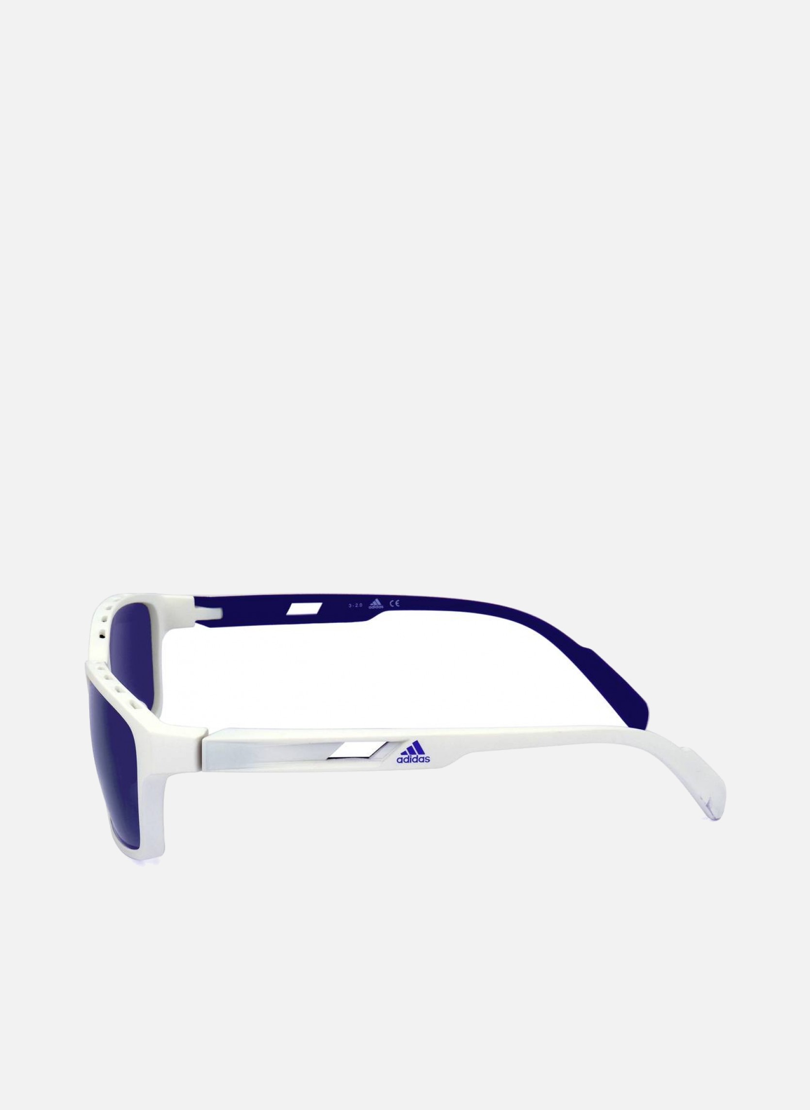 Lunettes de soleil homme blanc Adidas Sport Lunettes de soleil homme blanc Blanc