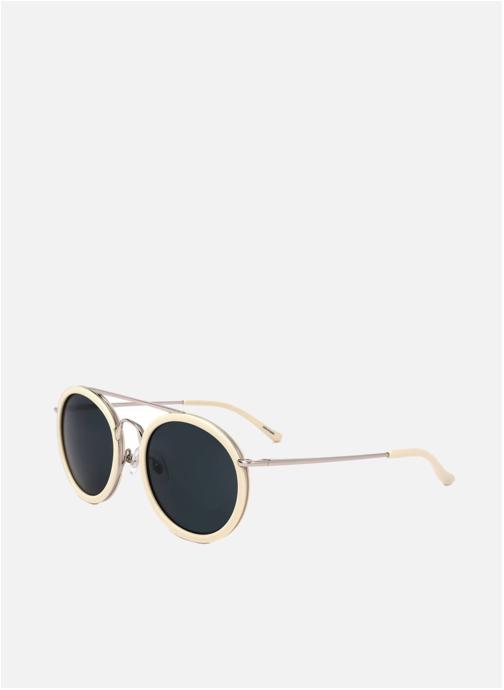 Linda Farrow Lunettes de soleil homme beige