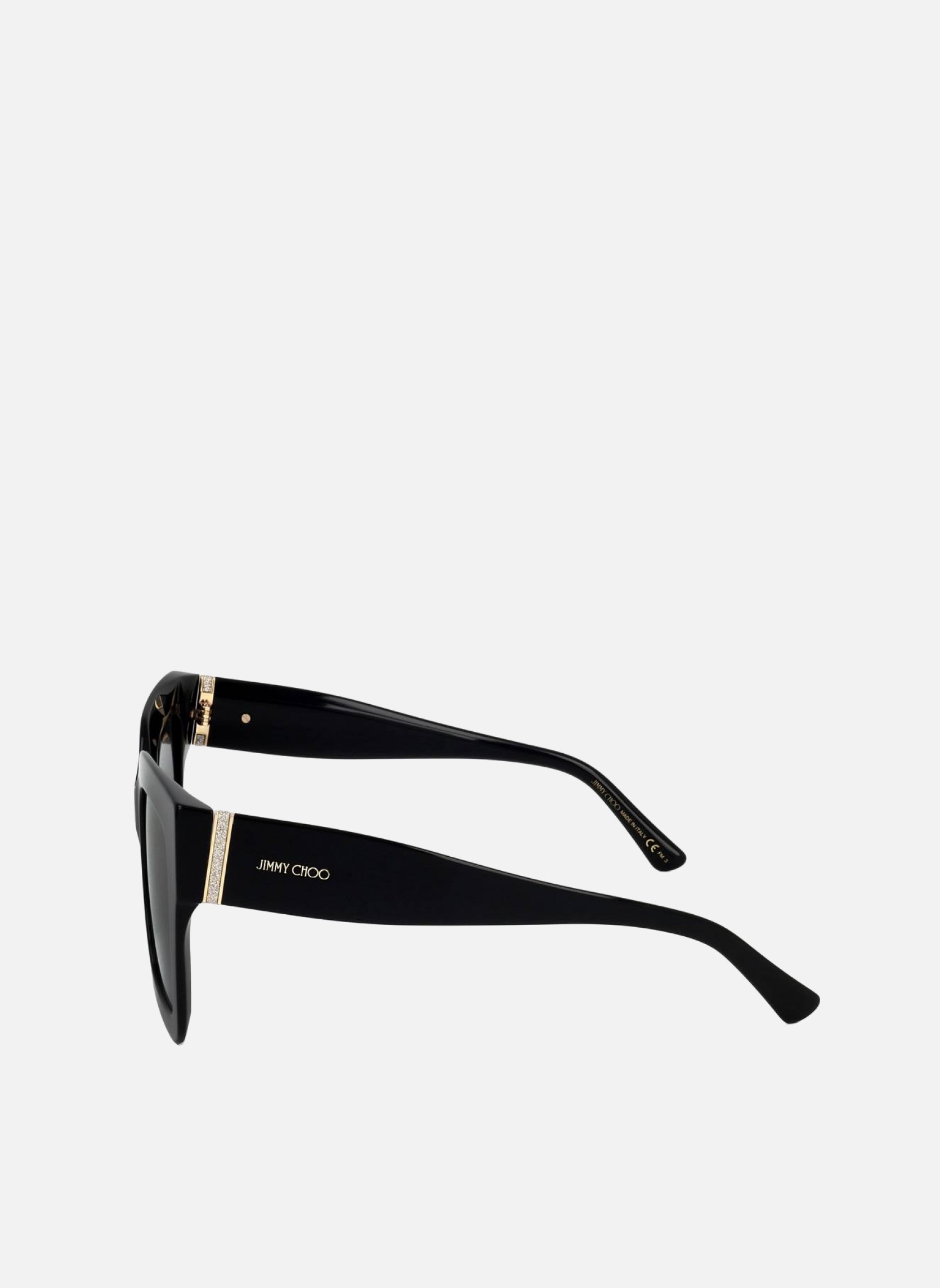 Lunettes de soleil femme noir Jimmy Choo Lunettes de soleil femme noir Noir