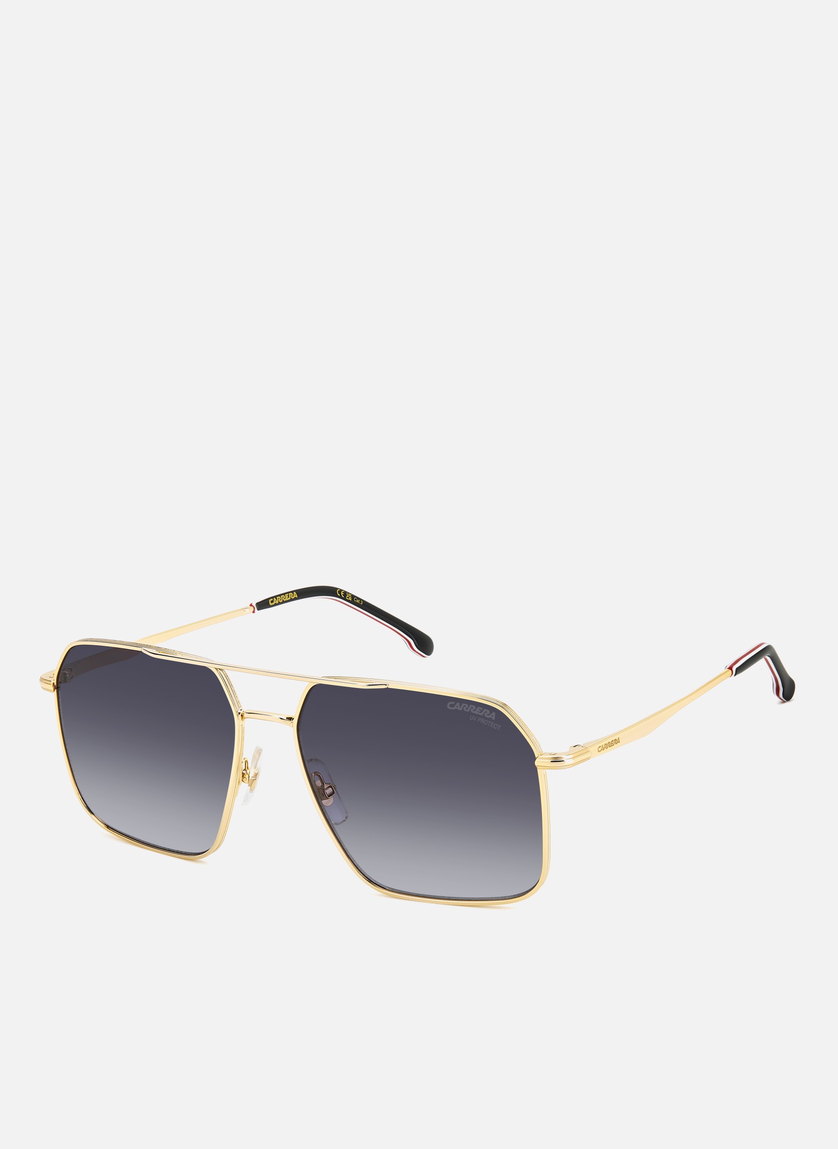 Lunettes de soleil homme or et bronze Carrera Lunettes de soleil homme or et bronze Or