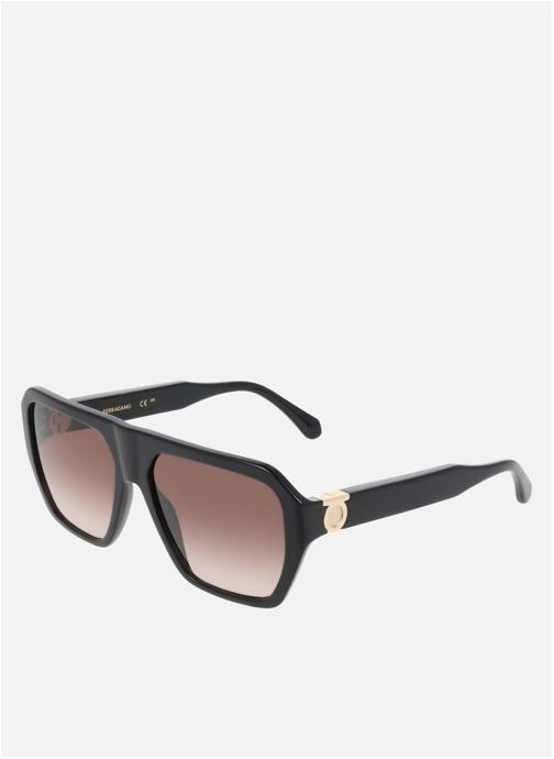 Salvatore Ferragamo Lunettes de soleil homme noir