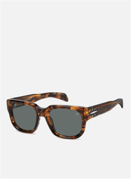 David Beckham Lunettes de soleil homme marron