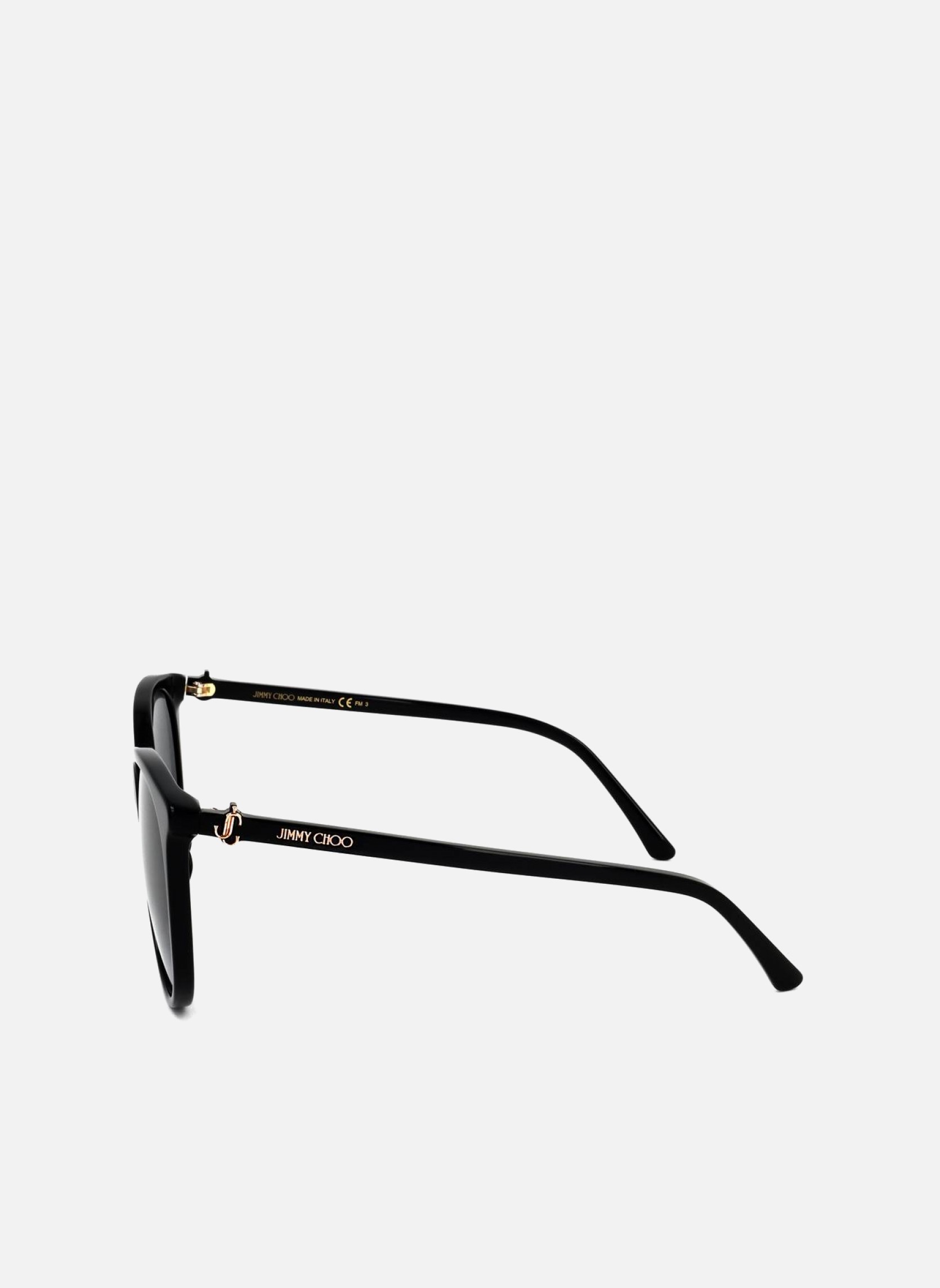 Lunettes de soleil femme noir Jimmy Choo Lunettes de soleil femme noir Noir