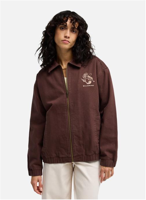Billabong Blousons Chill Time femme marron