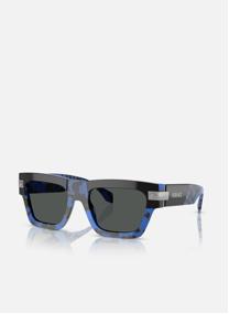 Lunettes de soleil homme bleu