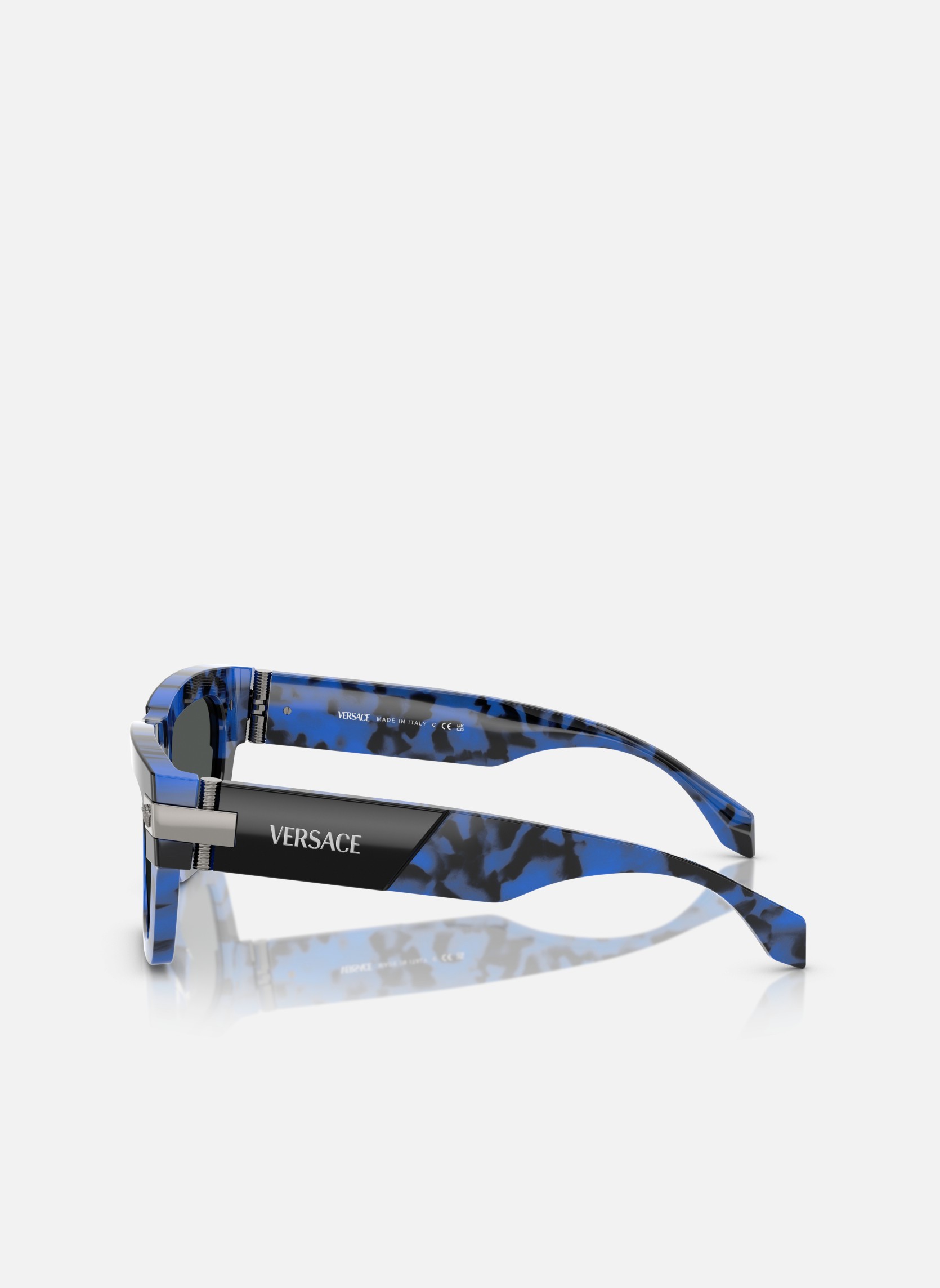 Lunettes de soleil homme bleu Versace Lunettes de soleil homme bleu Bleu