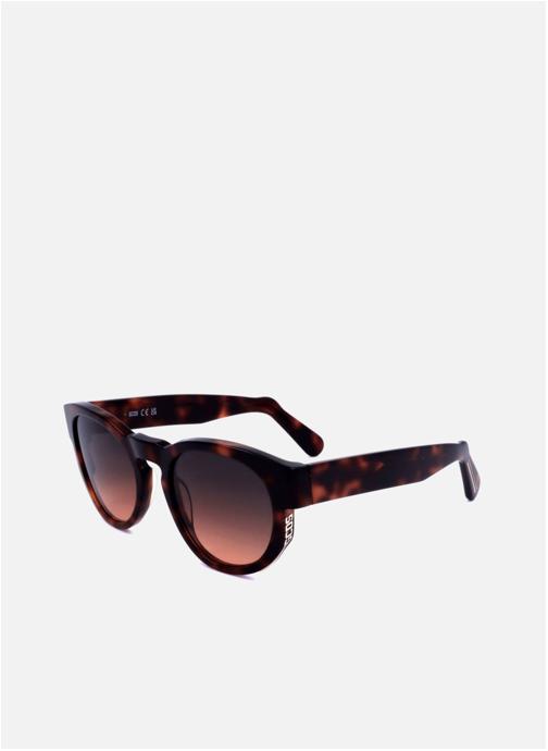 GCDS Lunettes de soleil homme marron