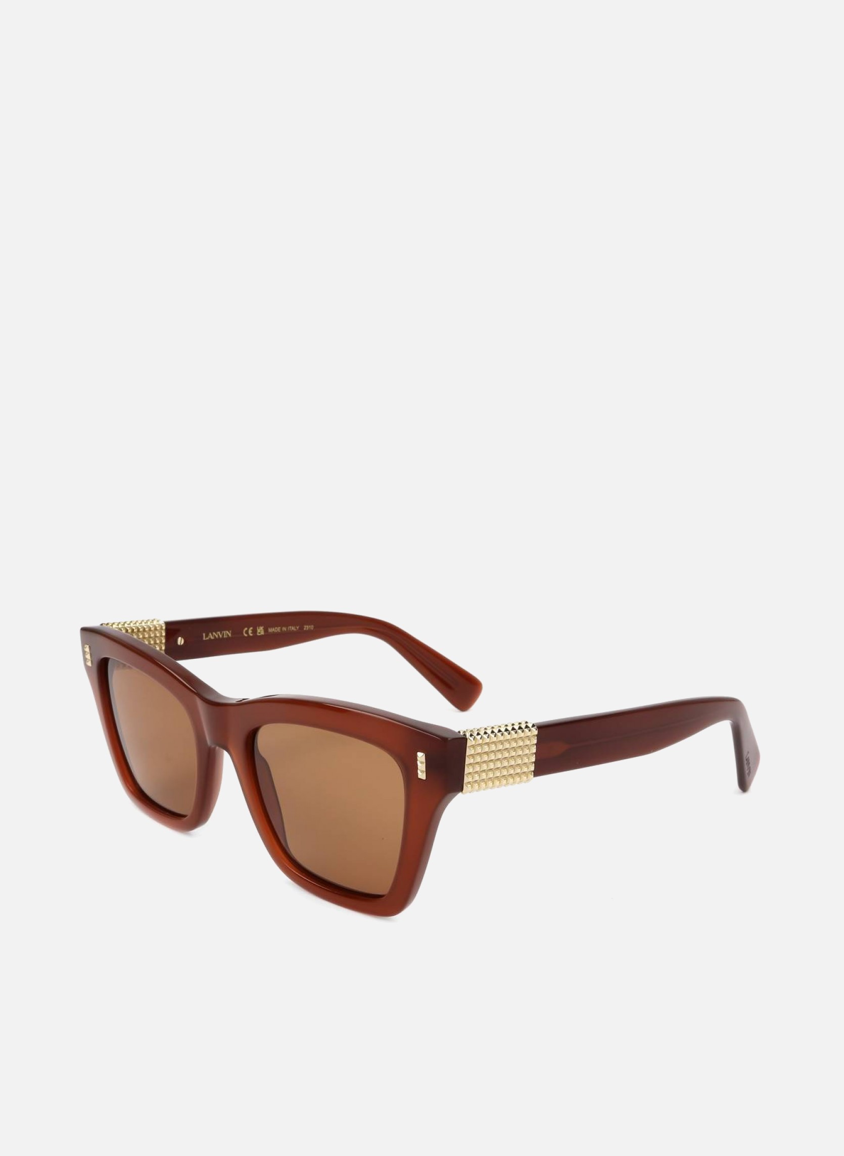 Lunettes de soleil femme marron Lanvin Lunettes de soleil femme marron Marron