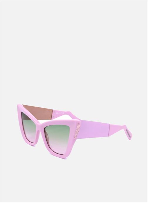 GCDS Lunettes de soleil femme rose