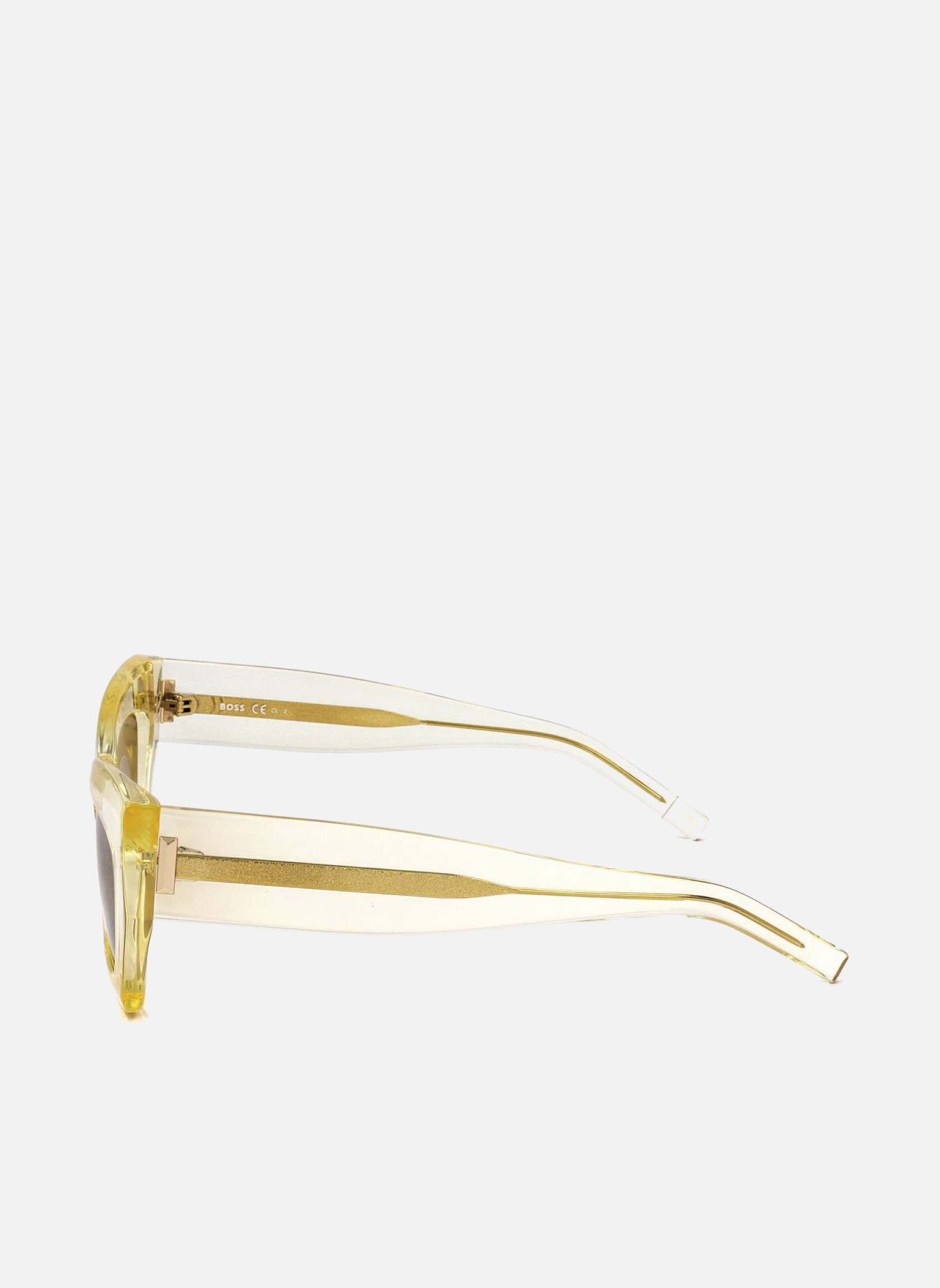 Lunettes de soleil femme jaune Hugo Boss Lunettes de soleil femme jaune Jaune
