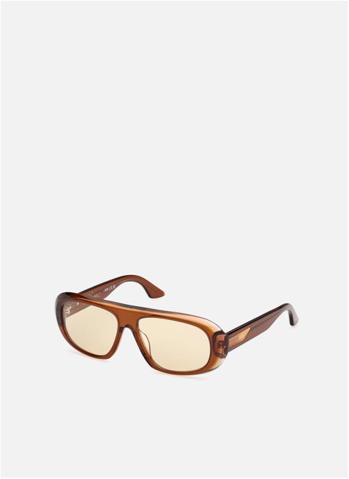 GCDS Lunettes de soleil homme marron