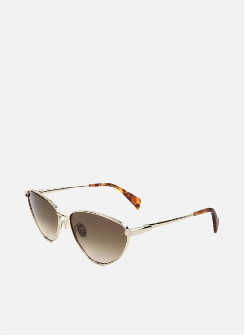 Lanvin Lunettes de soleil femme or et bronze