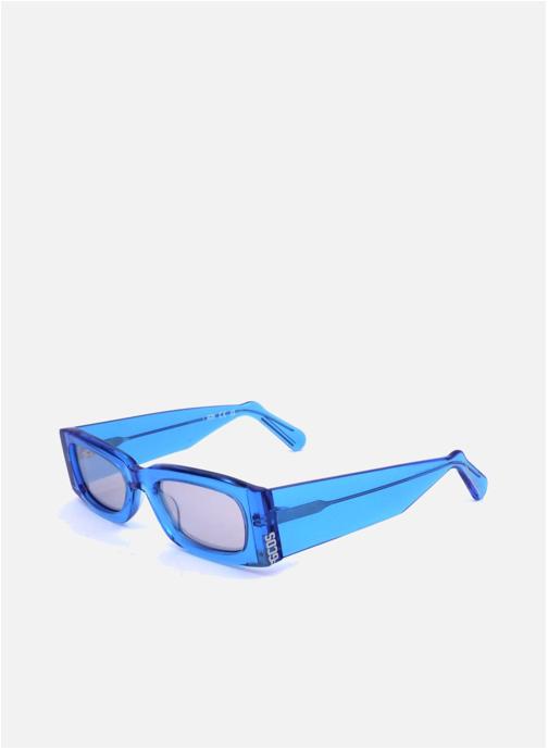 GCDS Lunettes de soleil homme bleu